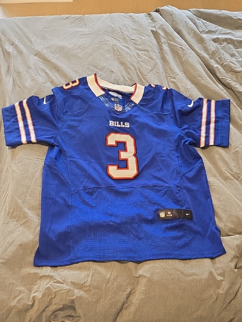 Nike Buffalo Bills Royal Blue #3 Football Jersey